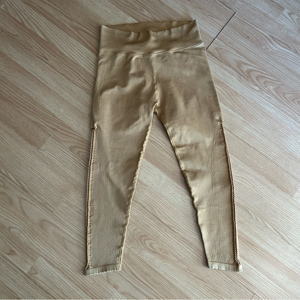 Aerie Offline Mustard 7/8 Hi Rise Leggings Women’s Large